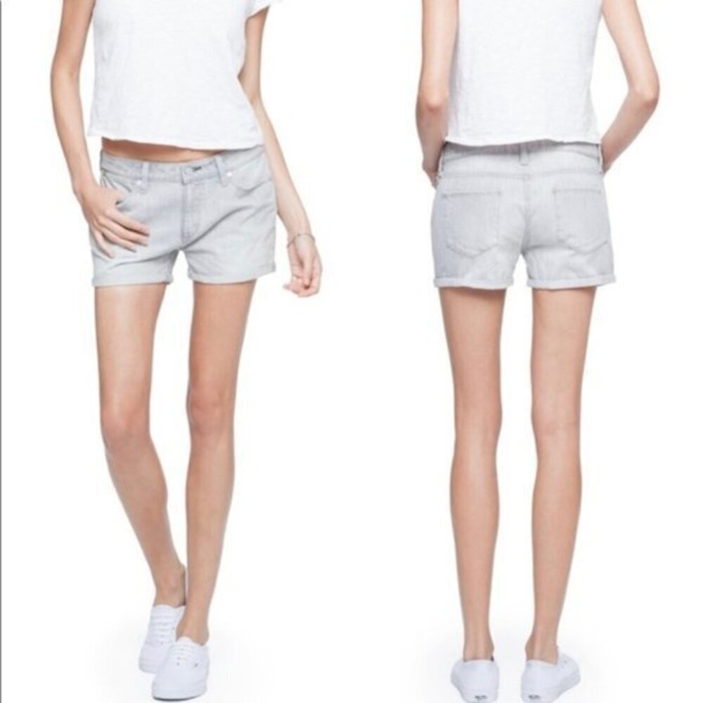 PAPER DENIM & CLOTH EZ SLOUCH SHORTS GRAY SIZE 30